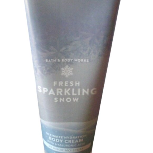 Bath & Bodyworks  Lot of 2 Body Creams:  Sparkling Snow & Gingham - Picture 2 of 3